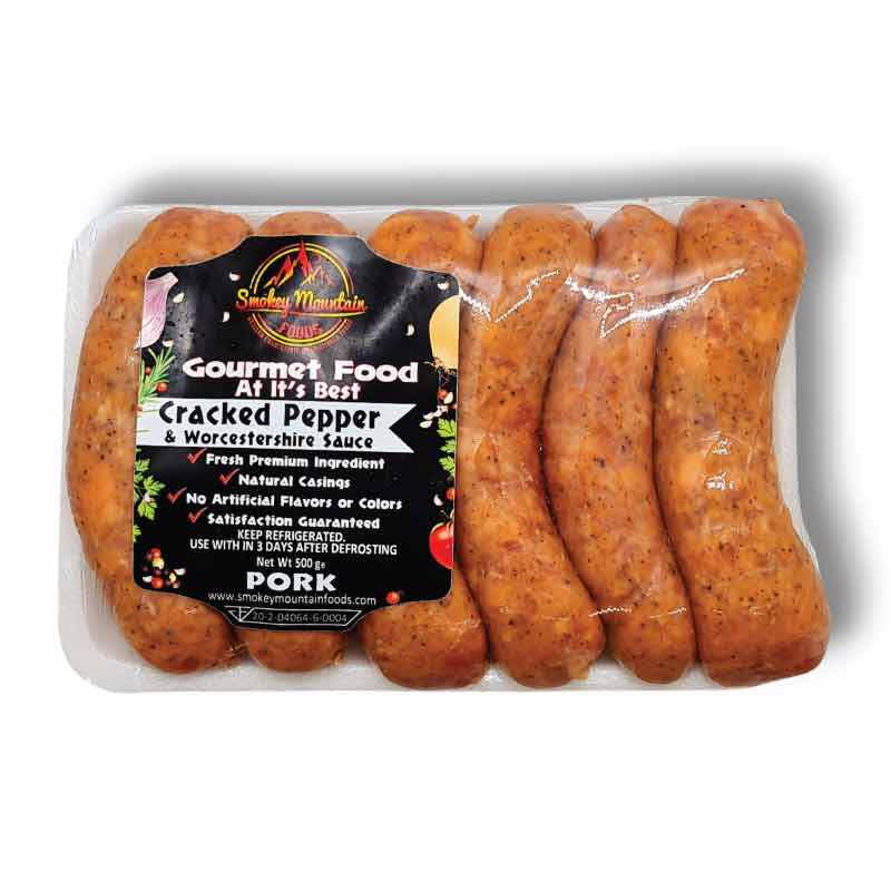 Cracked Pepper Sausages