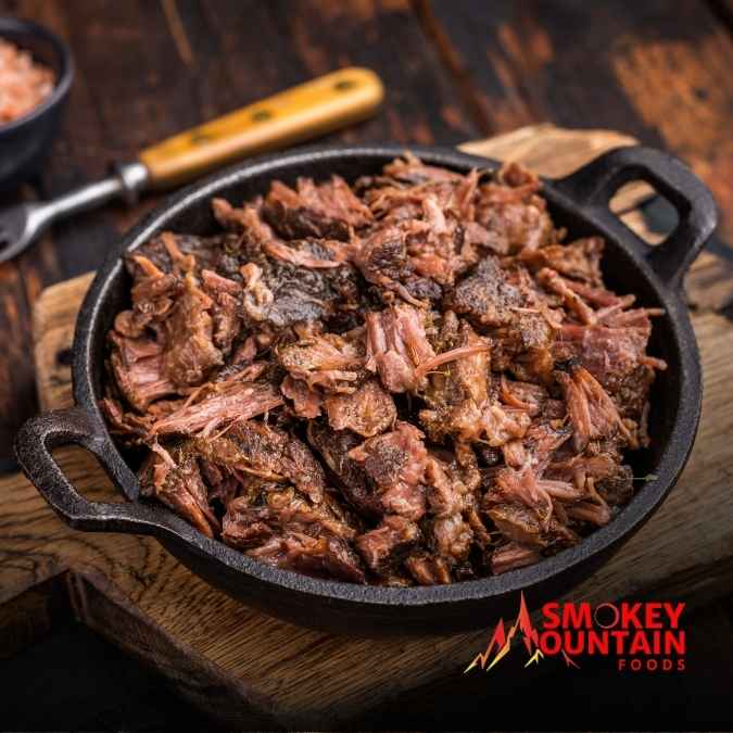 Smoked Pulled Brisket – Aussie Beef - 2 x 100grm packs | Heat One, Save One