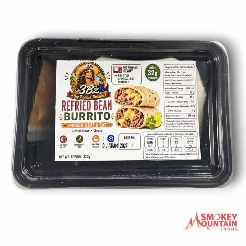 Refried Bean Burrito