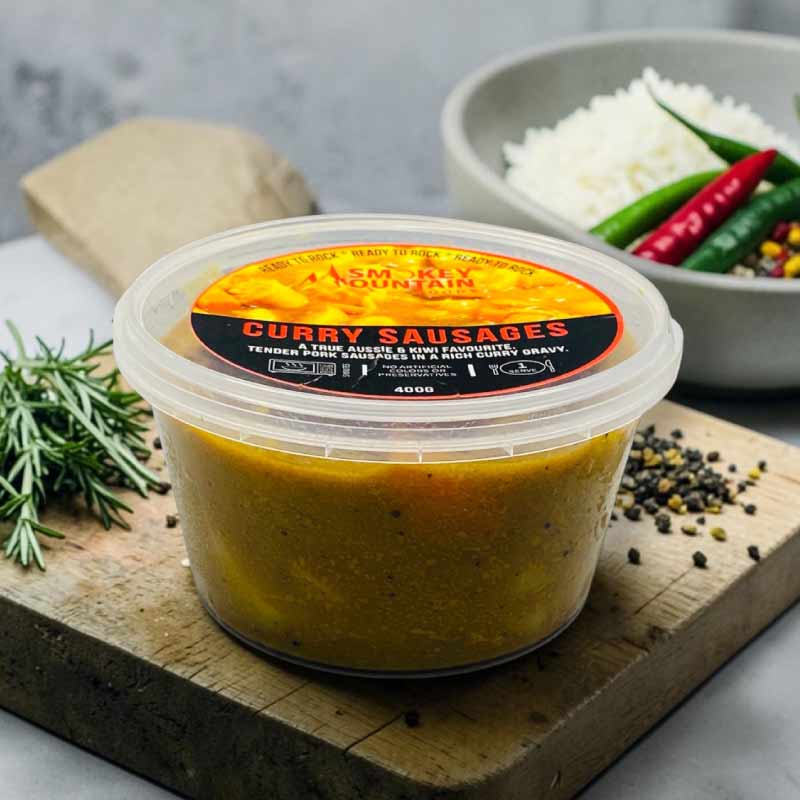 Curried Sausages